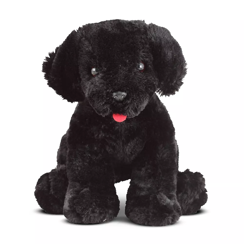 Melissa & Doug Benson Black Lab Puppy Dog Stuffed Animal