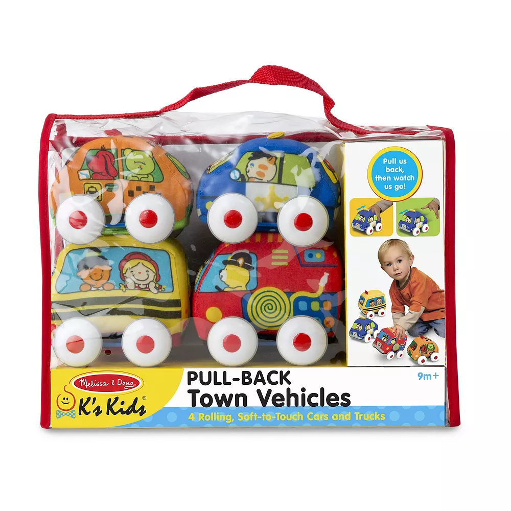 Melissa & Doug K's Kids Pull-Back Vehicles - Image 5