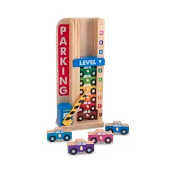 Melissa & Doug Stack & Count Parking Garage