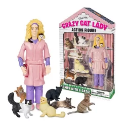 Accoutrements Crazy Cat Lady Action Figure Set