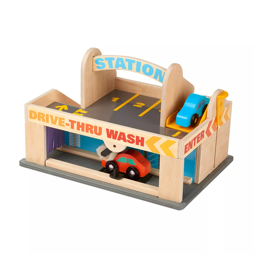 Melissa & Doug Service Station Parking Garage - Image 2