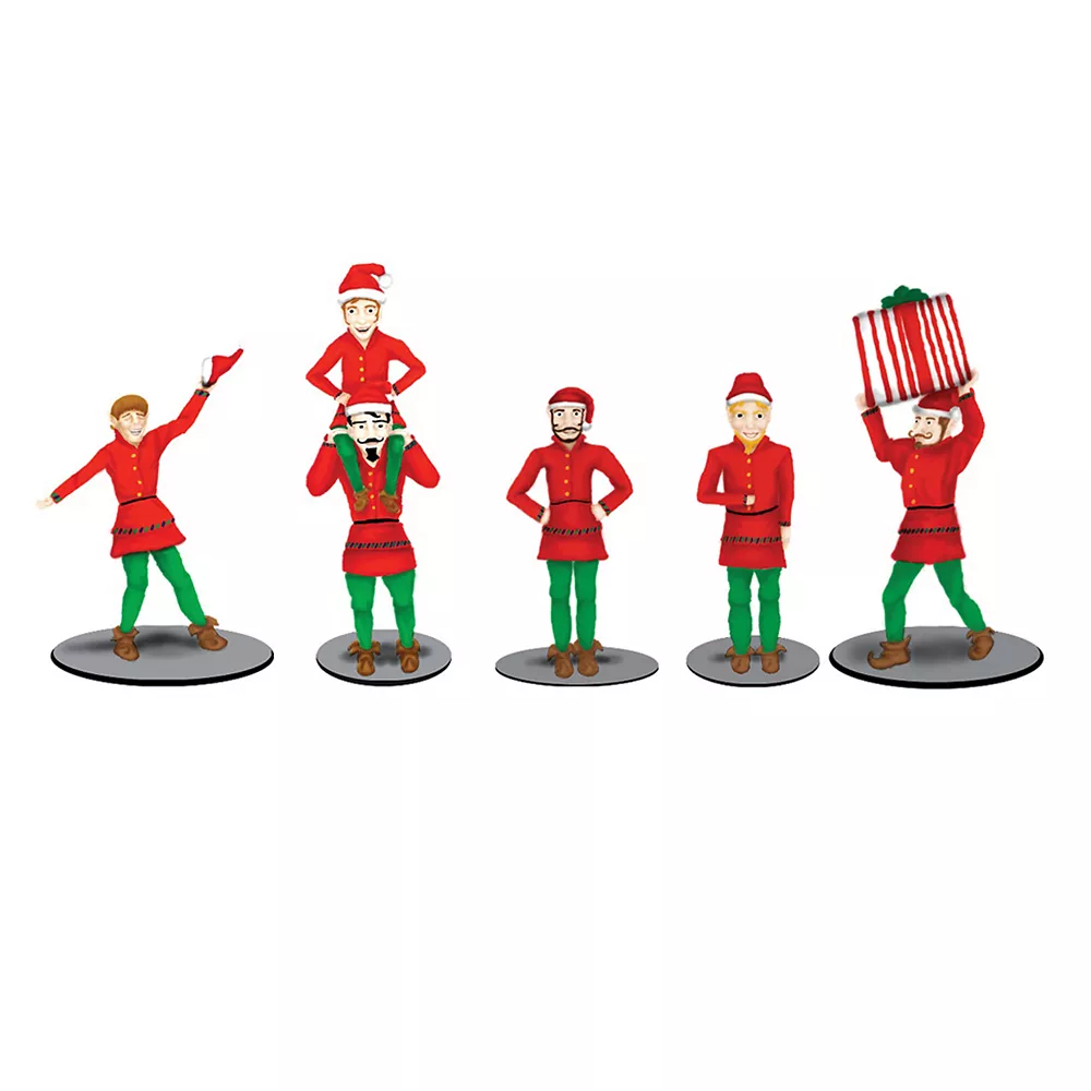 The Polar Express Elf Figure Pack By Lionel Trains