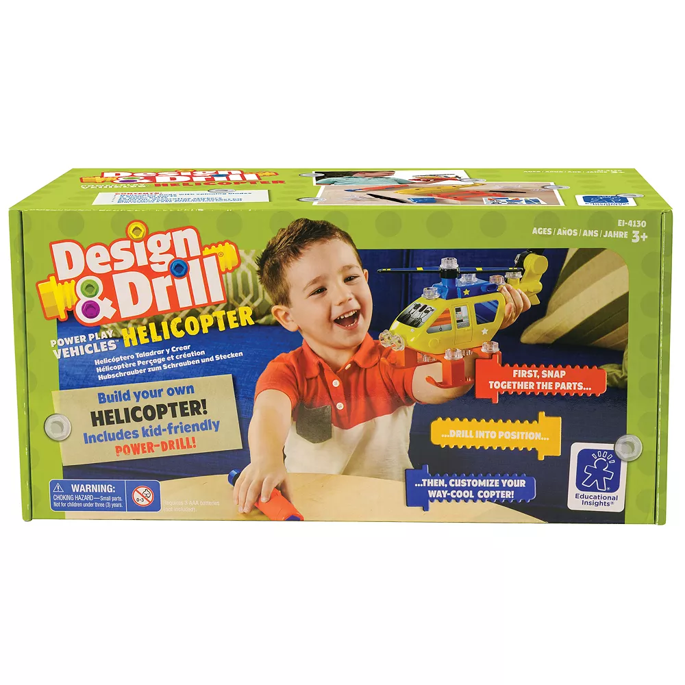 Educational Insights Design & Drill Helicopter