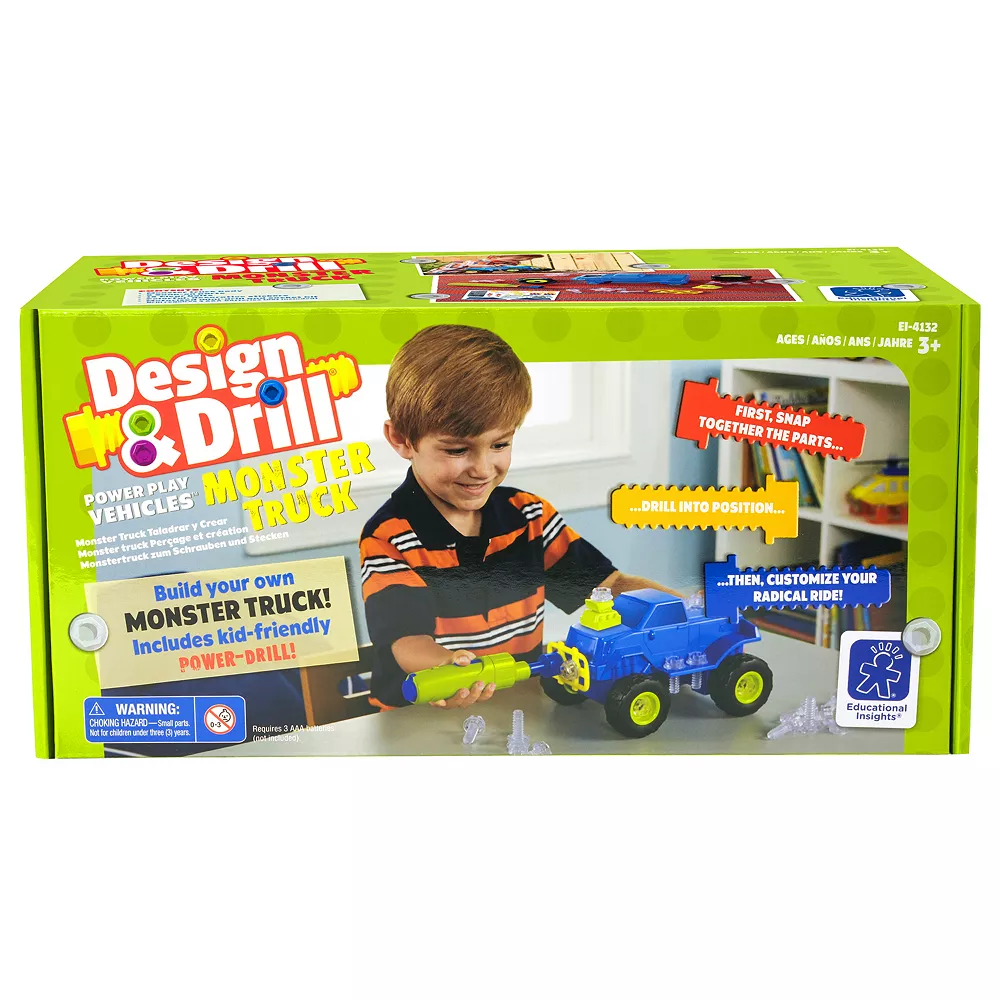Educational Insights Design & Drill Monster Truck