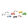 Melissa & Doug Wooden Town Vehicles Set