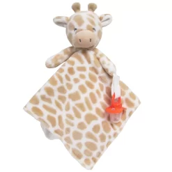 Carter's™ Carter's Giraffe Plush Security Blanket With Pacifier Clip