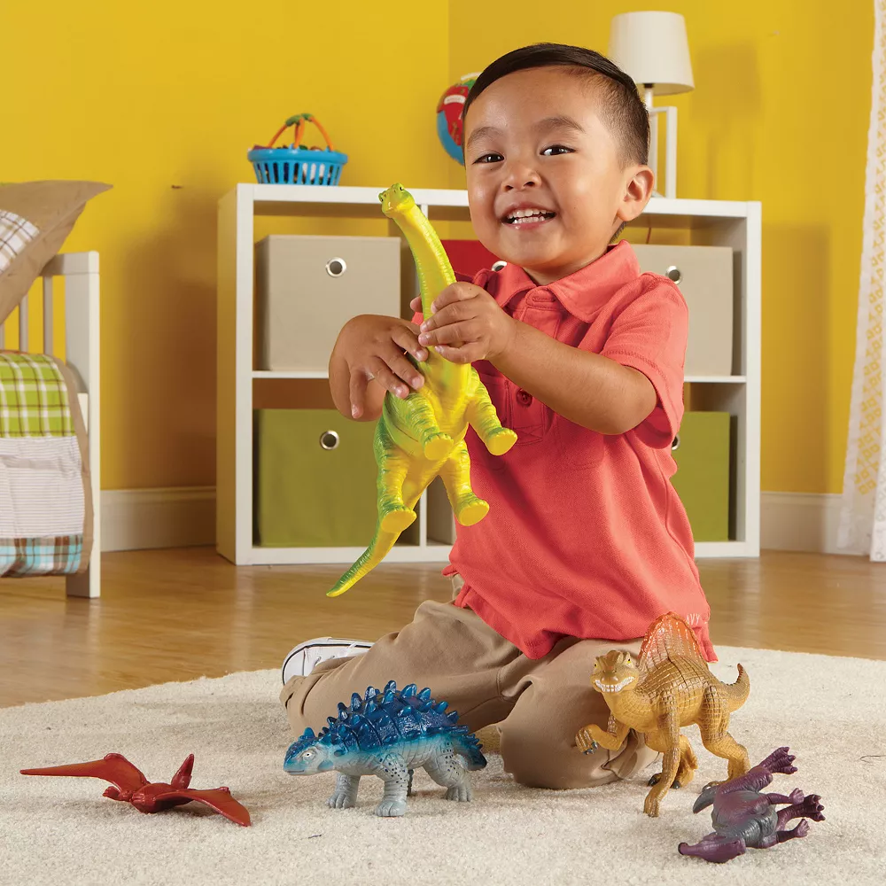Learning Resources 5-piece Jumbo Dinosaurs 2 Imaginative Playset - Image 4