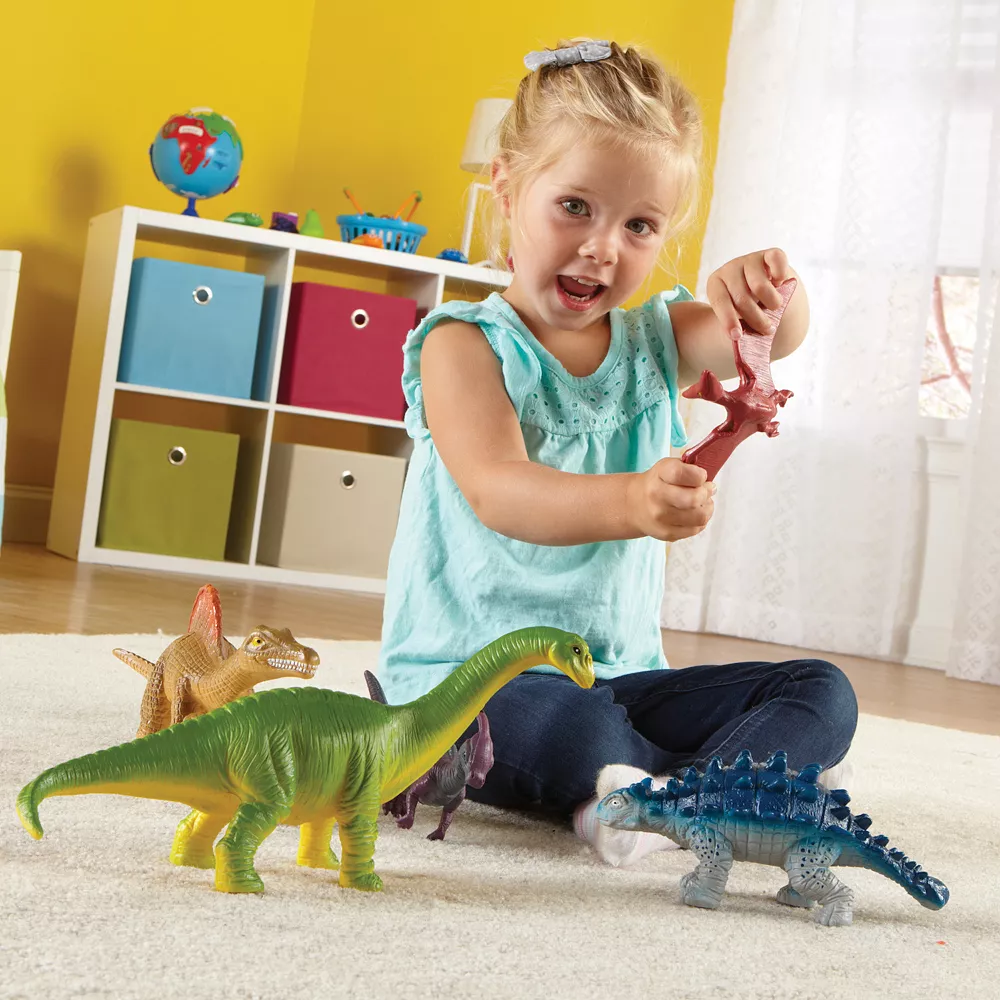 Learning Resources 5-piece Jumbo Dinosaurs 2 Imaginative Playset - Image 5