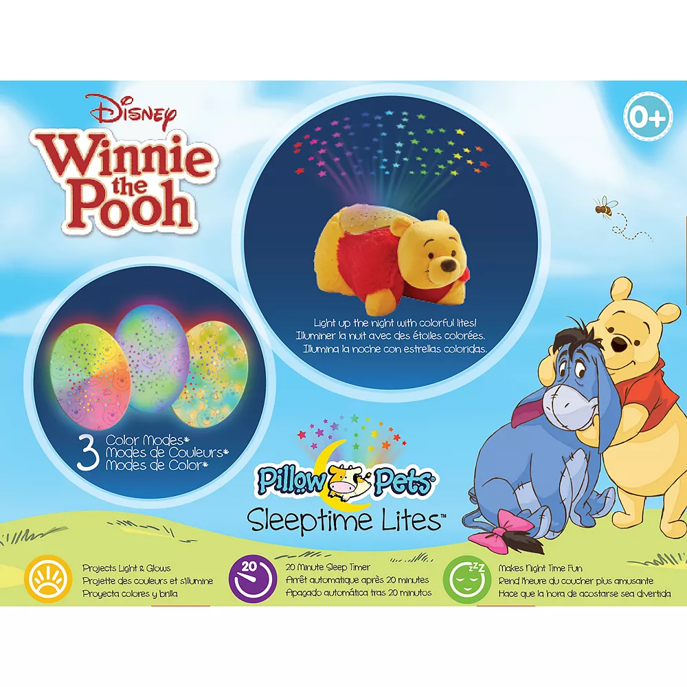 Pillow Pets Disney's Winnie The Pooh Plush Sleeptime Lite - Image 6