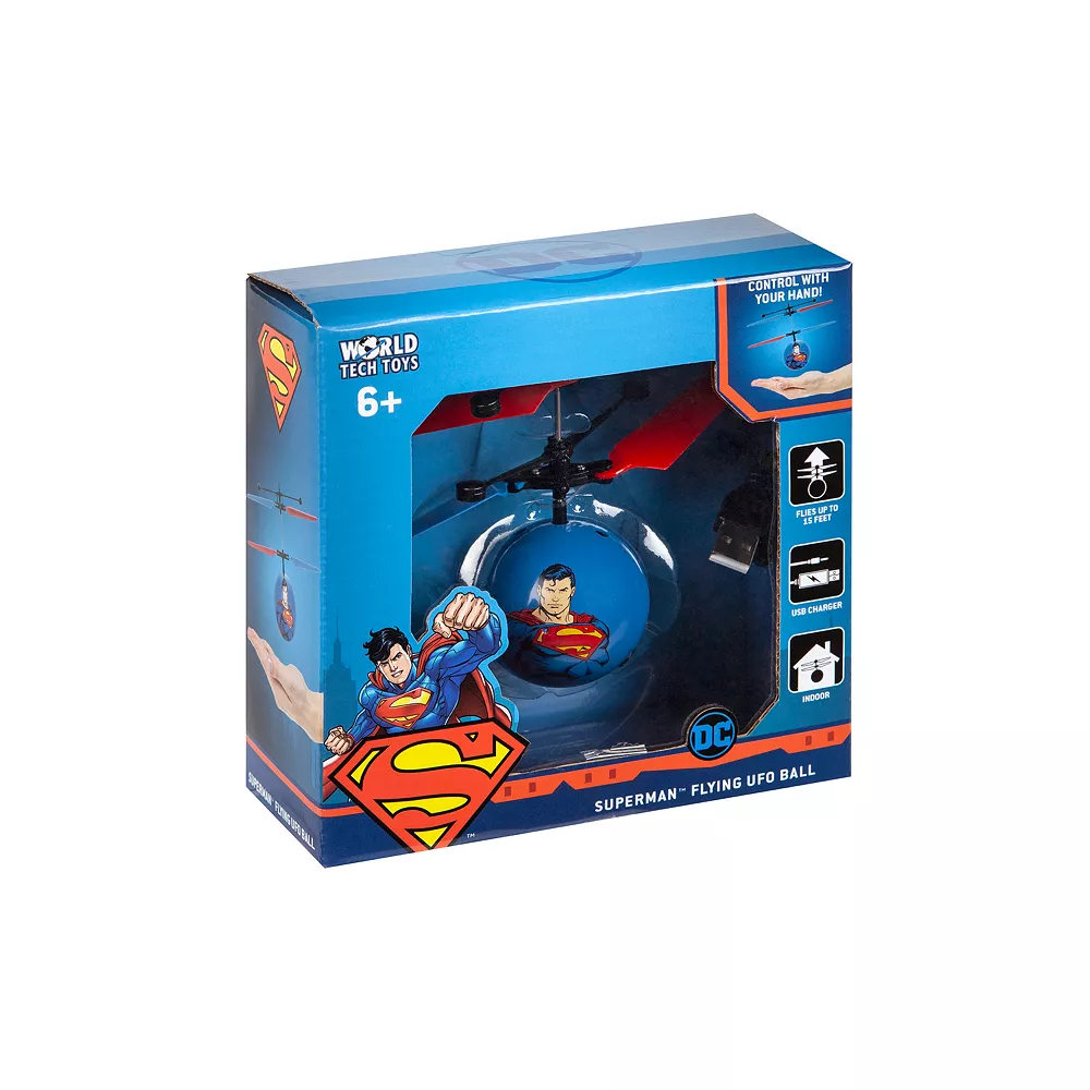 World Tech Toys Justice League Superman Heli-Ball - Image 3