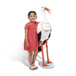 Melissa & Doug Giant Lifelike Plush Stork