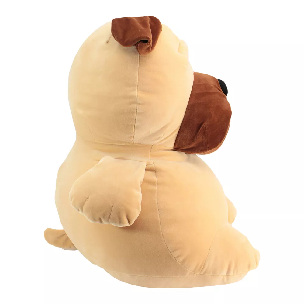 Animal Adventure Squeeze With Love Super Puffed Plush Stud Muffins Jumbo Pug Dog - Image 4
