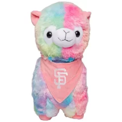 FOCO San Francisco Giants Rainbow Bandana Llama Plush Toy