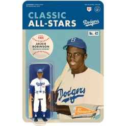 Jackie Robinson Los Angeles Dodgers Reaction Figure