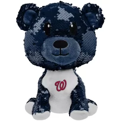 FOCO Washington Nationals Sequin Plush Bear