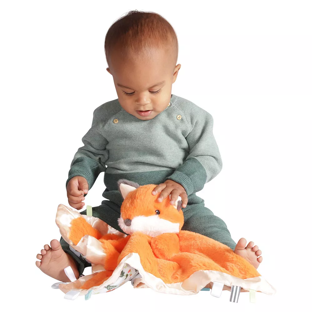 Manhattan Toy Fairytale Snuggle Fox Blankie Ultra-Soft Soothing Baby Lovey - Image 4