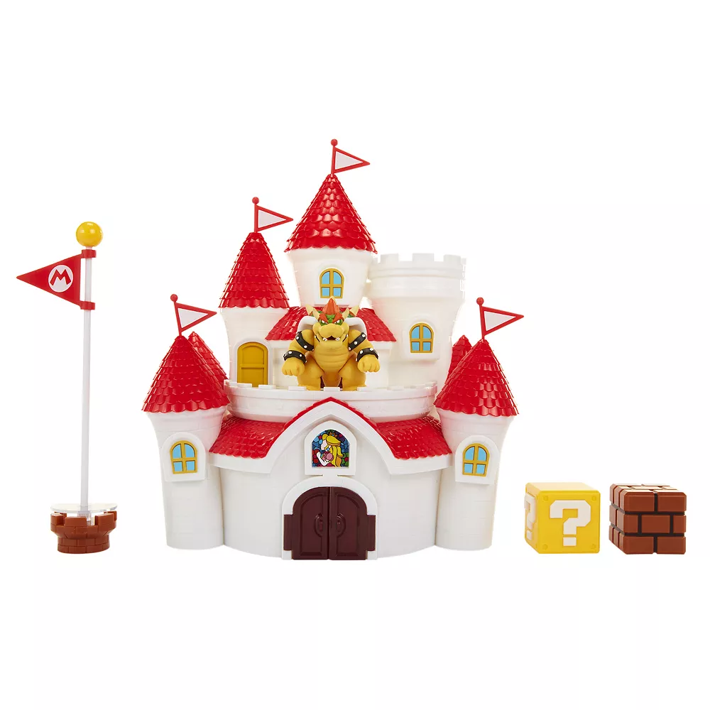 Jakks Nintendo Super Mario Mushroom Kingdom Castle Playset