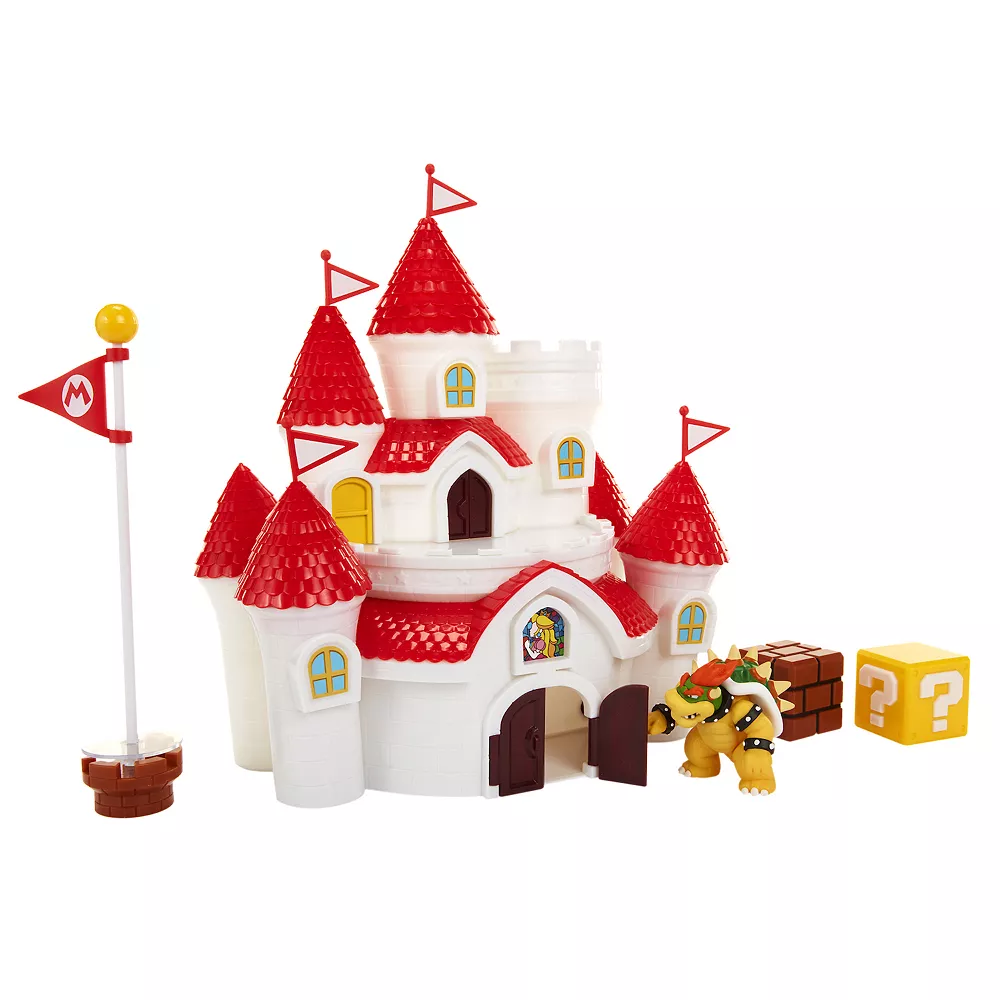 Jakks Nintendo Super Mario Mushroom Kingdom Castle Playset - Image 3