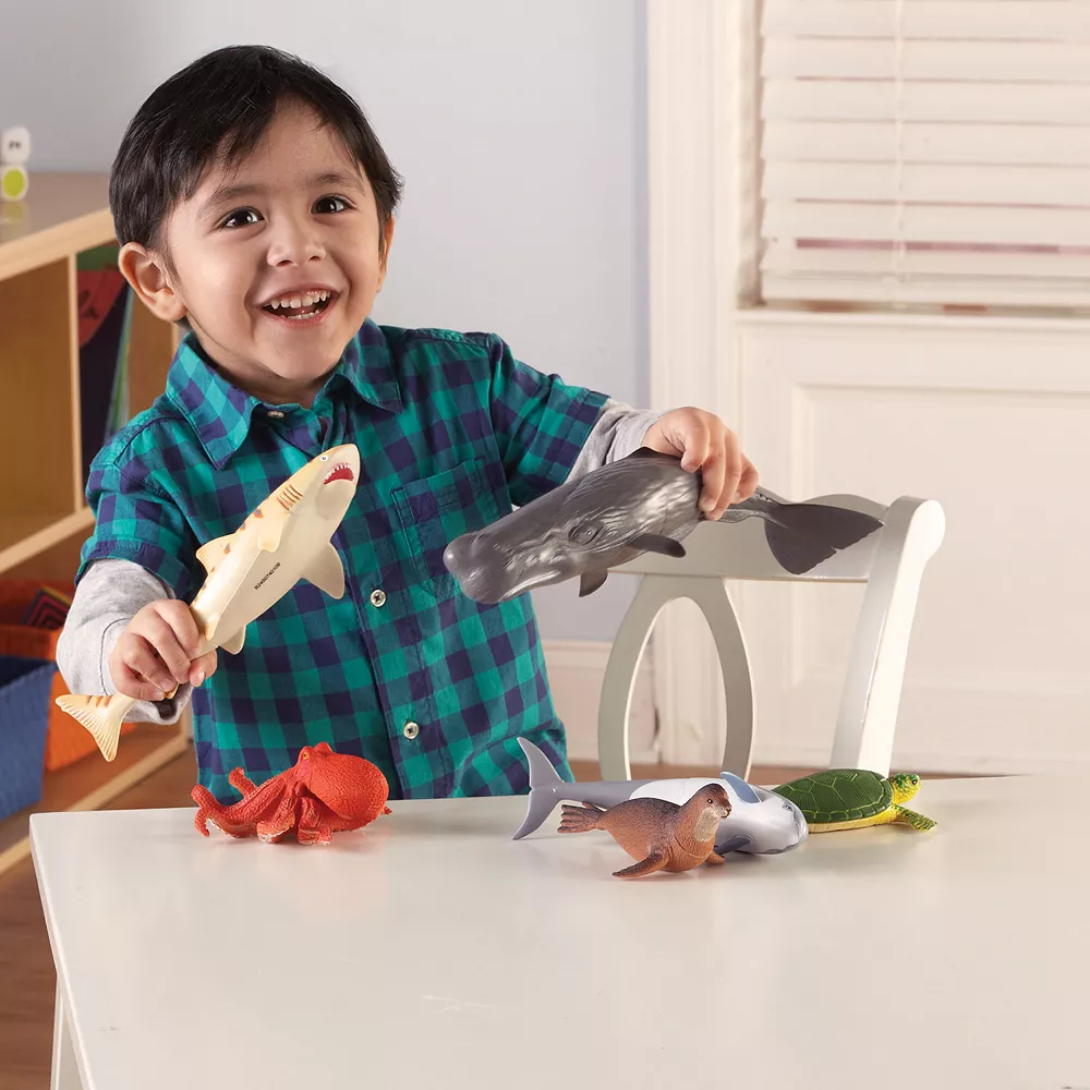 Learning Resources Jumbo Ocean Animals Set - Image 3