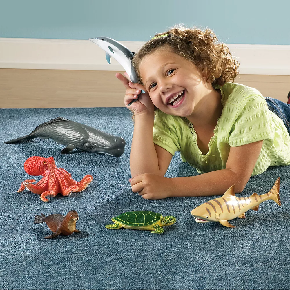 Learning Resources Jumbo Ocean Animals Set - Image 4