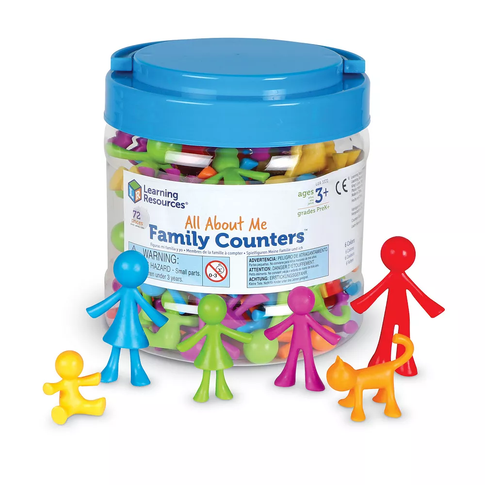 Learning Resources All About Me Family Counters