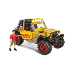 Dickie Toys Light & Sound Jeep Adventure Playset