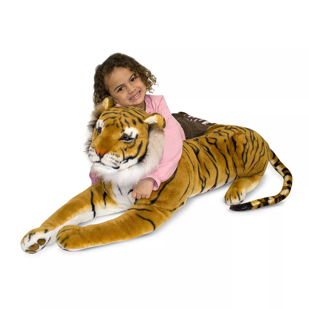 Melissa & Doug Tiger Plush Toy - Image 3
