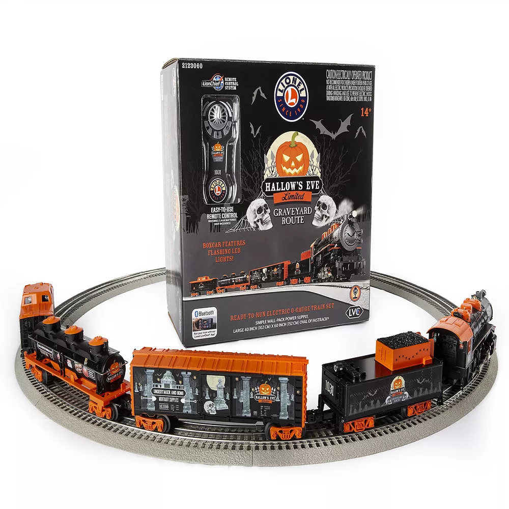 Lionel Hallows Eve Limited Electric O Gauge Train Set With Bluetooth 5.0