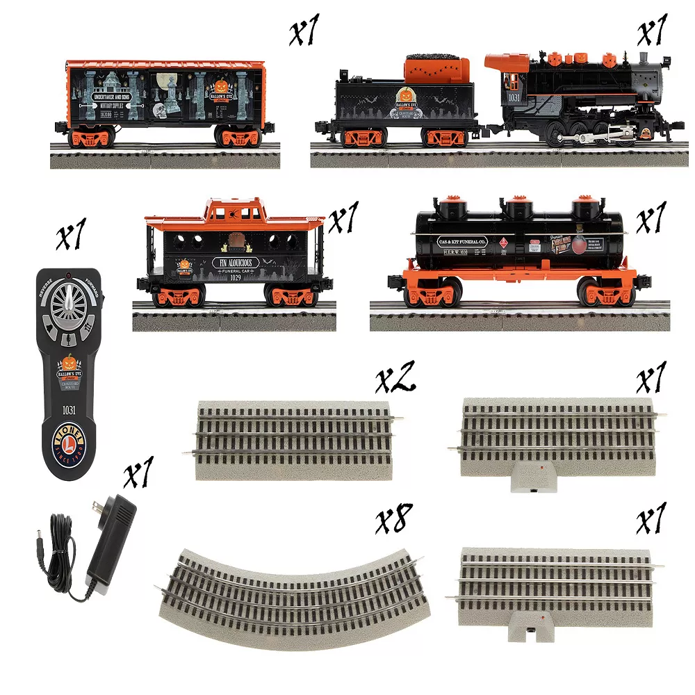 Lionel Hallows Eve Limited Electric O Gauge Train Set With Bluetooth 5.0 - Image 6