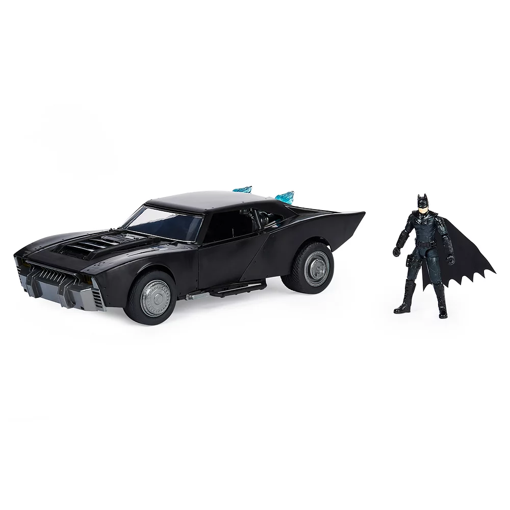 Spin Master DC Comics Batman Batmobile With 4” Batman Figure - Image 2