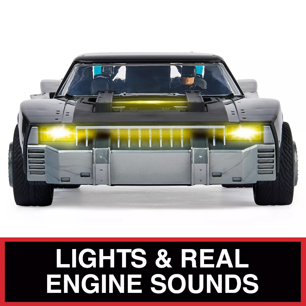 Spin Master DC Comics Batman Batmobile With 4” Batman Figure - Image 6