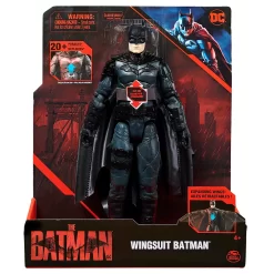 Spin Master DC Comics Batman 12-inch Wingsuit Action Figure With Lights And Phrases