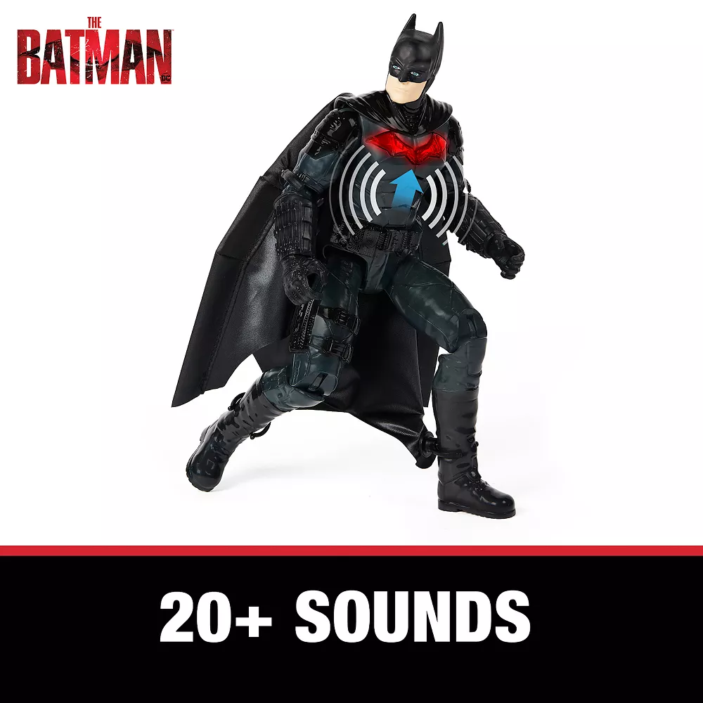 Spin Master DC Comics Batman 12-inch Wingsuit Action Figure With Lights And Phrases - Image 6
