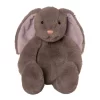 Manhattan Toy Pattern Pals Gray Bunny Stuffed Animal