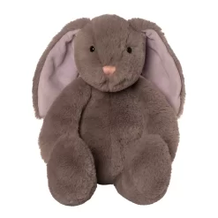 Manhattan Toy Pattern Pals Gray Bunny Stuffed Animal