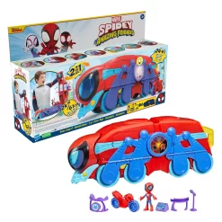Marvel Spidey And His Amazing Friends Spider Crawl-R Vehicle Toy By Hasbro