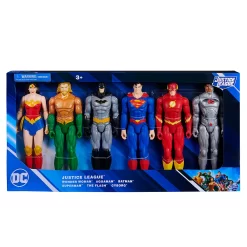 Spin Master DC Comics Justice League 6-Pack Of 12-Inch Action Figures