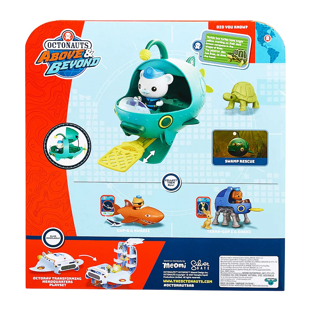 Octonauts Captain Barnacles Figure & Vehicle Set - Image 6