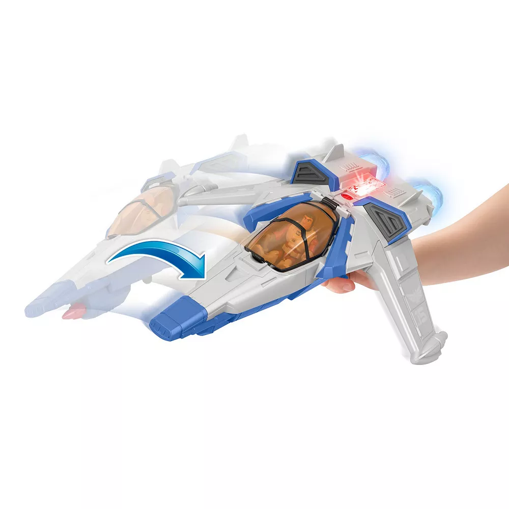 Fisher Price Disney / Pixar's Lightyear Fisher-Price Lights & Sounds Spaceship & Figure Set - Image 5