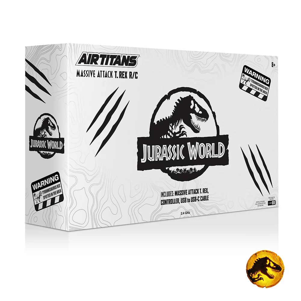 JAKKS Pacific AirTitans Jurassic World Massive Attack T-Rex R/C Toy - Image 2