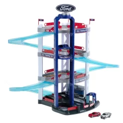 Theo Klein Ford Interactive Toy Car Park 4 Level Racing Parking Garage Play Set