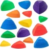 Sunny & Fun 15pc Balance Stepping Stones For Kids, Obstacle Course Stones For Indoor & Outdoor Fun