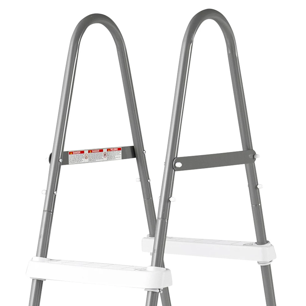 Intex Above Ground Steel Frame Swimming Pool Ladder For 42-In. Wall Height Pools - Image 3
