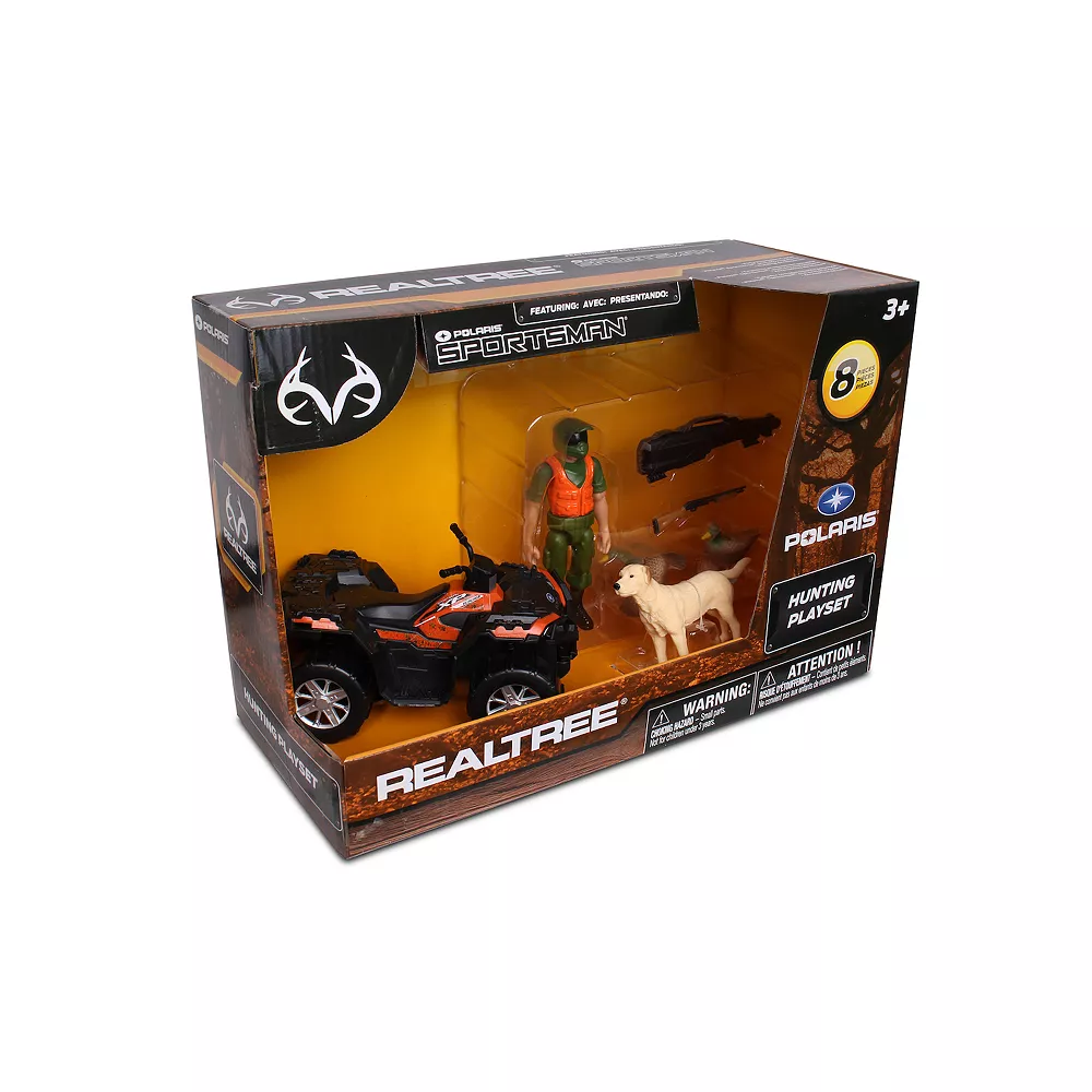 RealTree 8-Piece Polaris Sportsman Duck Hunting Playset