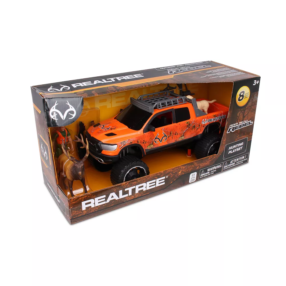 RealTree 8-Piece RAM 1500 Rebel Elk Hunting Playset - Image 2