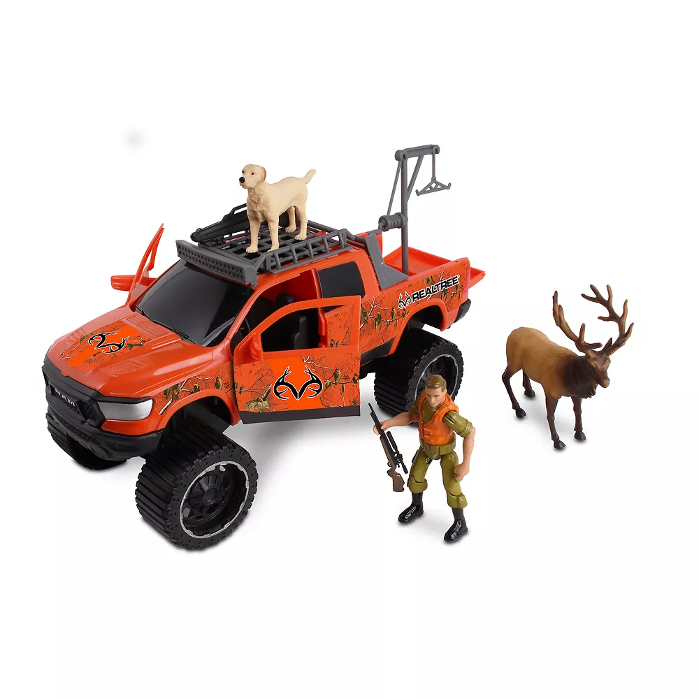 RealTree 8-Piece RAM 1500 Rebel Elk Hunting Playset - Image 4