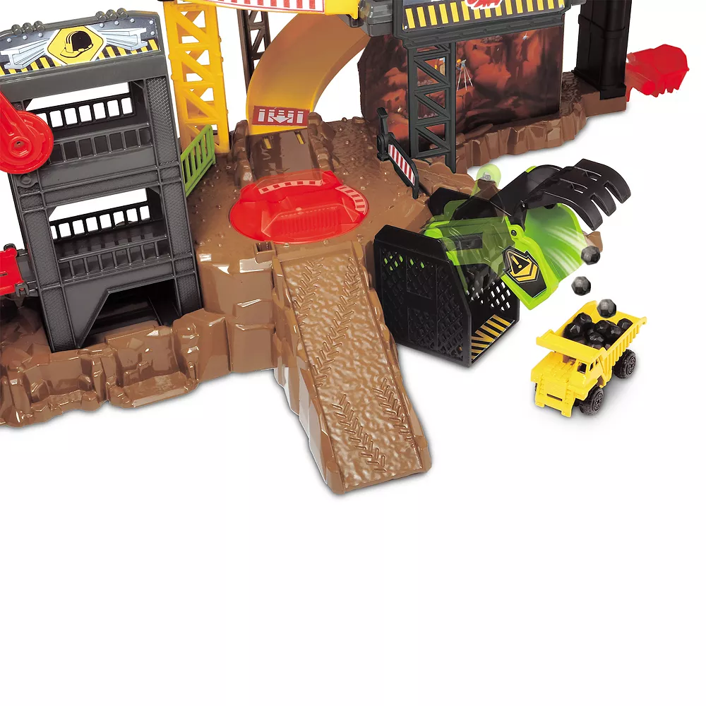 Dickie Toys Construction Playset With 4 Die-Cast Cars - Image 4