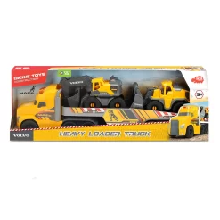 Dickie Toys 28" Mack Truck With 2 Volvo Construction Trucks