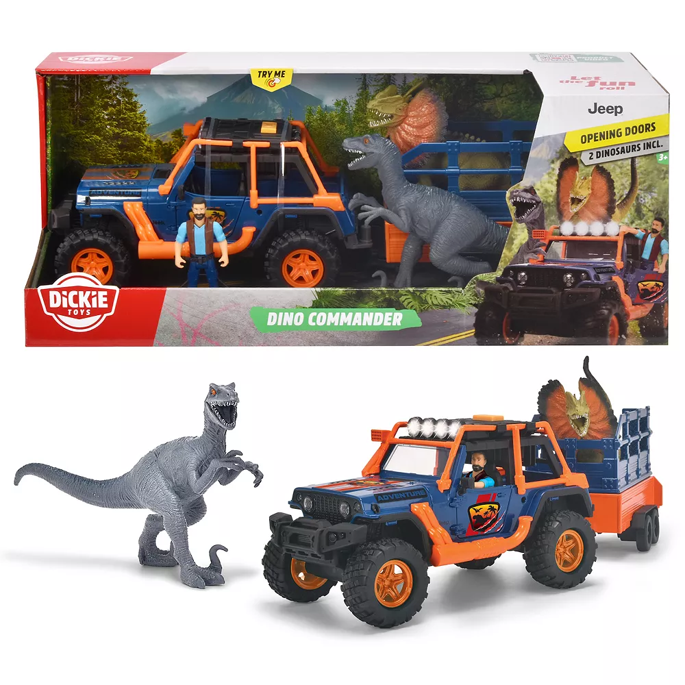 Dickie Toys: Lights & Sounds Dino Commander