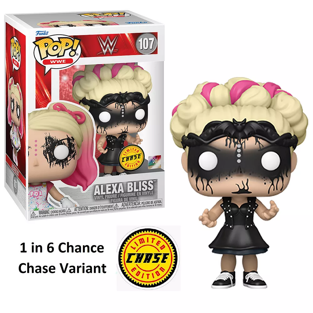 Funko Pop! WWE Collectors 3-Pack: Alexa Bliss, Bianca Bel Air, And Dude Love Figures Bundle - Image 4